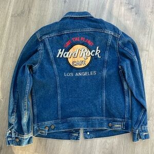 Lee Vintage Hard Rock Cafe Los Angeles Denim Jacket